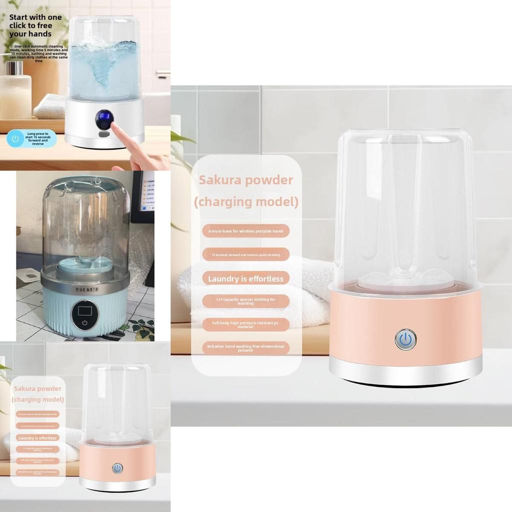 Mini Tragbare Waschmaschine mit UV-Sterilisation für Babykleidung und Unterwäsche