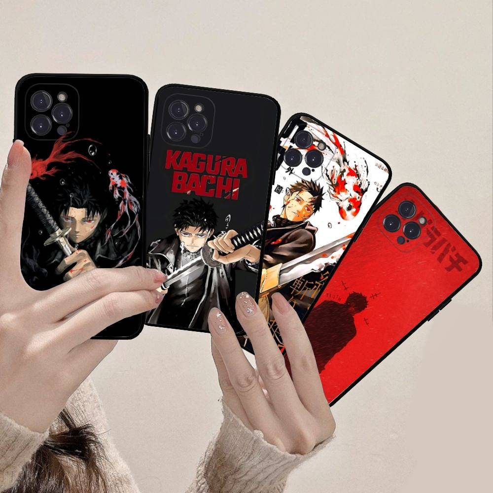 Kagurabachi Phone Case For iPhone 16 15 14 13 12 Mini 11 Pro XS Max X XR SE 6 7 8 Plus Soft Silicone Cover