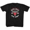 Bon Jovi New Jersey1983 Youth T Shirt Rock Music