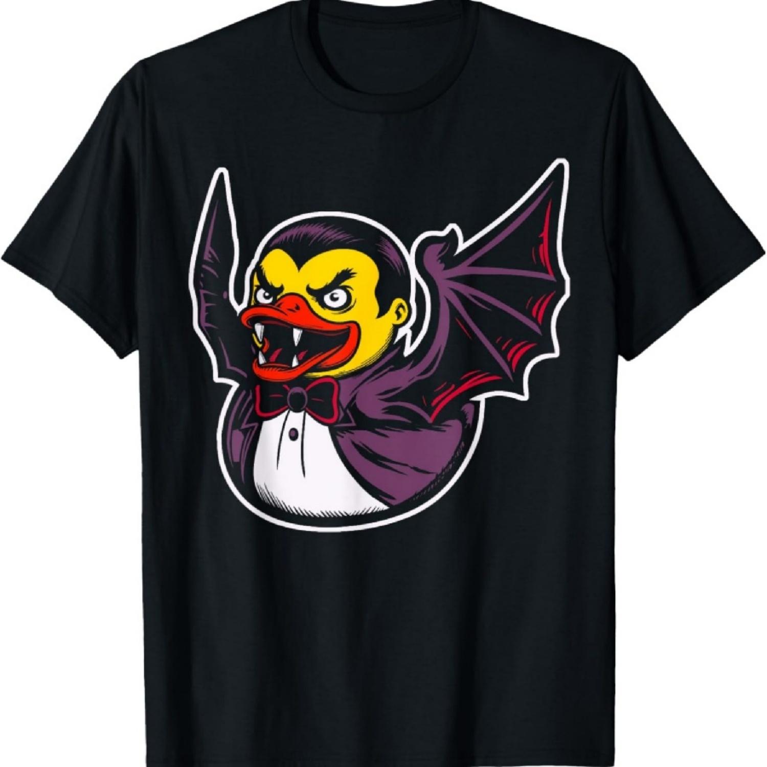 

Dracula Rubber Duck Spooky Vampire Duckling T-Shirt XXXXXL чорний