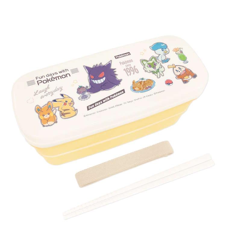 

Kamio Japan Тонкий ланч-бокс с логотипом кафе Бенто 050944 Покемон 2-ярусный Выравнивание, Коробка, Обед,