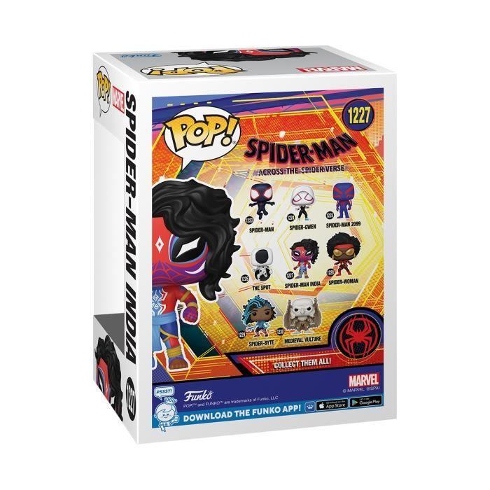 Figurine Funko POP! - FUNKO - Spider-Man India - Rouge - Enfant - Mixte