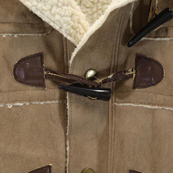 Ron Herman Duffel Coat Beige Back Bore Women Used