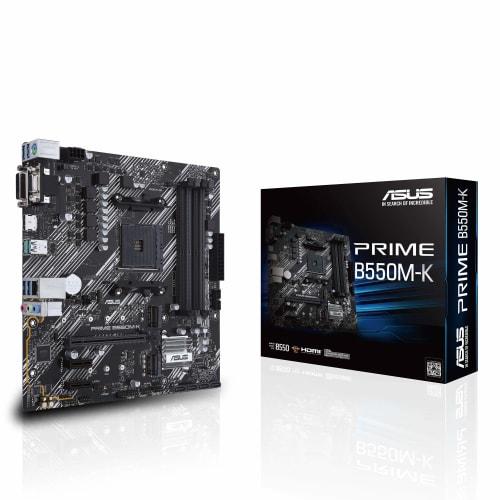 

Материнська плата ASUS AMD B550, сумісна з AM4, PRIME B550M-K [MicroATX]