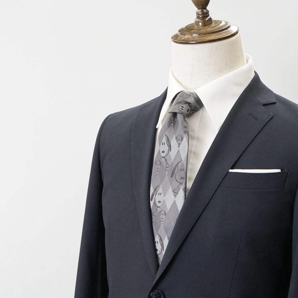 PEANUTS (Snoopy Tie) PEANUTS Tie PN916761 Gray