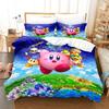 Copripiumino Cartoon Star Allies Federa K-Kirby Set Biancheria da Letto Adulto Ragazzo Ragazza Decorazione Camera da Letto Bambini Singolo Matrimoniale
