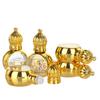 10Ml Portable Essential Oil Roller Bottle Gold Crown Shape Perfume Bottles