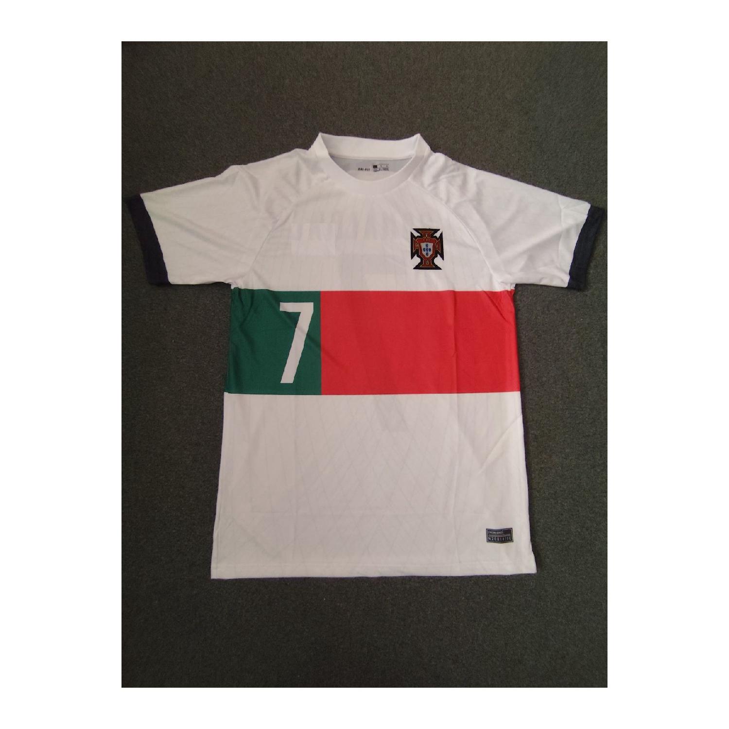 

Джерси Роналду ЧМ-2022 в Португалии на выезде7 XS белый