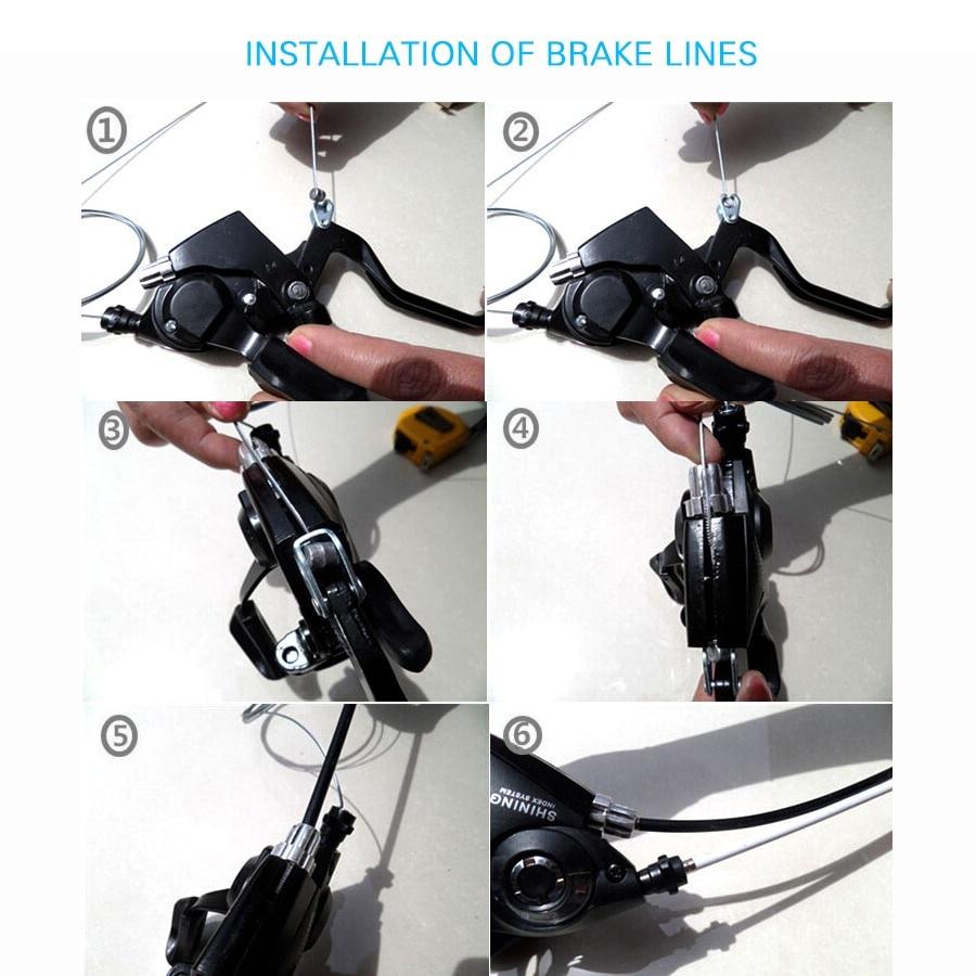 3x7 21 Speed Bicycle Shifter Brake Mountain Bike Riding Cycling Disc Brake Levers with Shift Cable