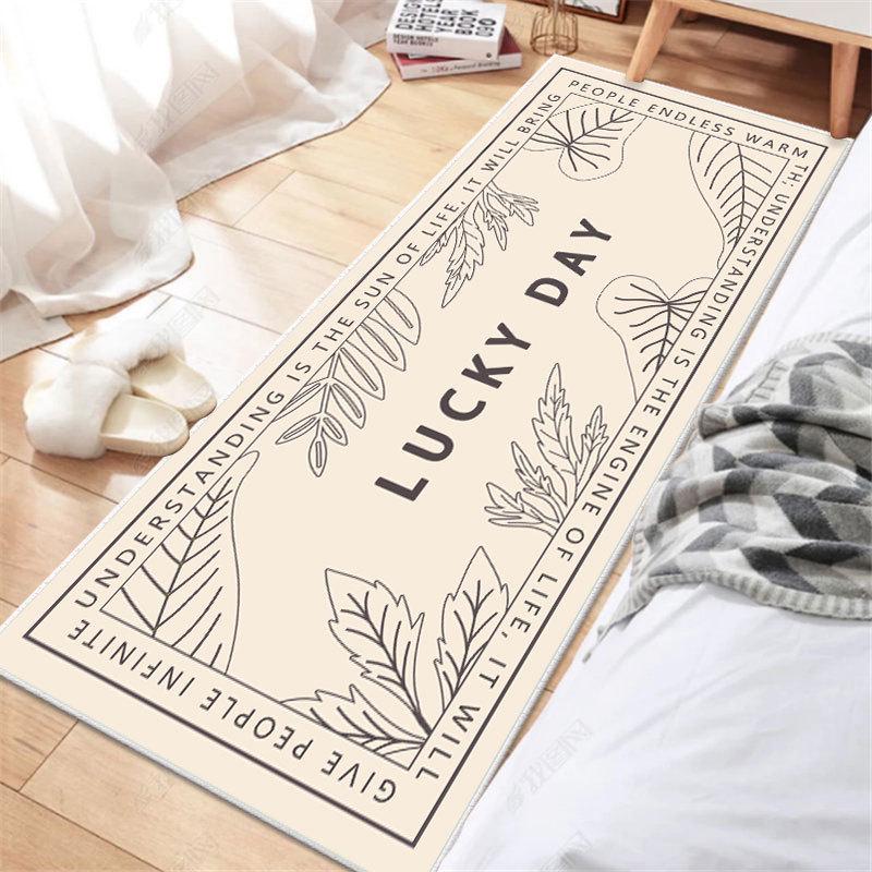 

Children s Anti-Fall Cream Style Thick Carpet for Bedroom and Living Room 60x160 cm (Thick Velvet)