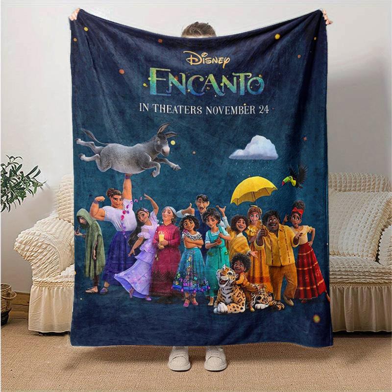 1pc, Disney's Encanto Blankets for Your Bedroom, Living Room, and More! Perfect As a Sofa Throw, Outdoor Blanket, or Travel Companion
