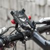 Verstellbare Fahrrad-Handyhalterung Ständer Rutschfest Universal Fahrrad Motorräder Lenker Handyhalterung Clip Einfach zu installieren