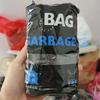 Lavender Scented Drawstring Trash Bags 50pcs Large Capacity Leakproof Easy Tie for Kitchen Office Use