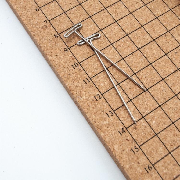 Stainless Steel T-Pins Needle Wigs Sewing Pins for Holding Wigs Hair Extender Wigs