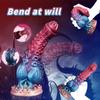 S M L Tentacle Anal Dildo Thick Silicone Monster Dildo With Suction Cup Sex Toys For Women Men