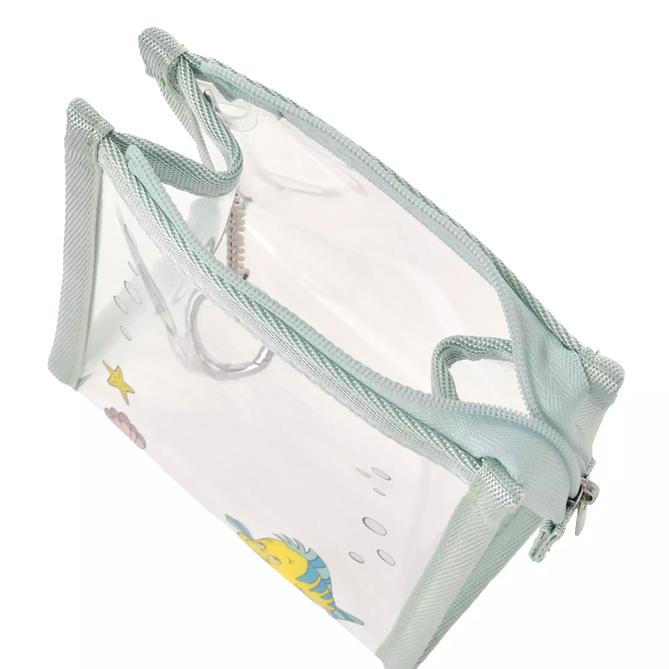 DISNEY Flounder Průhledné pouzdro s karabinou Japonsko NOVÉ Disney Store