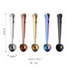 Stainless Steel Measuring Spoon With Clip Coffee Snacks Food Bags Multi-Function Kitchen Tool In Gold Rose