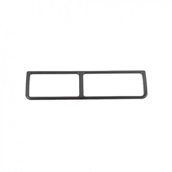 Black Steel Headlight Switch Control Frame For Mitsubishi Eclipse Cross 18-