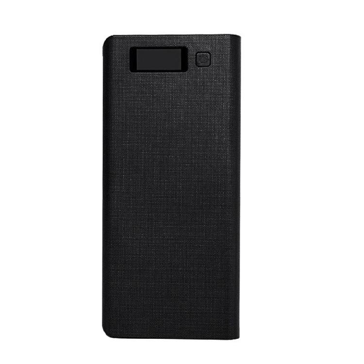 

Корпус PowerBank для акумуляторів 18650 Захисні схеми Компактний зарядний кейс Для DIY корпусу блоку живлення чорний