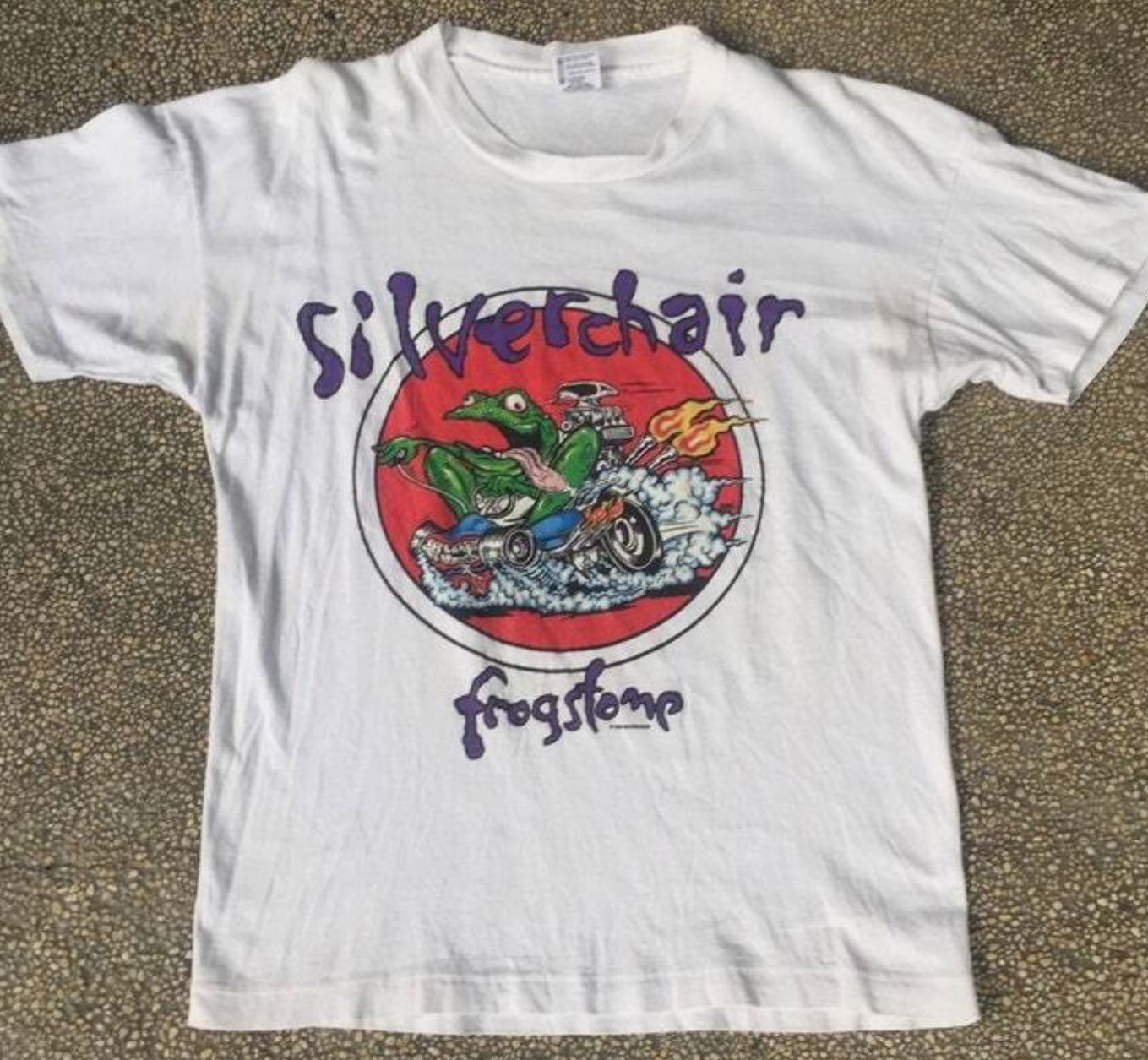 Vintage silverchair frogstomp band album t shirt L