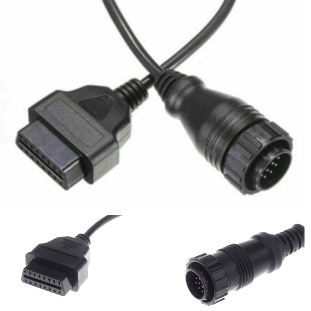 

PDTO 14Pin к OBD2 16Pin адаптерный разъем диагностический кабель для Mercedes Benz