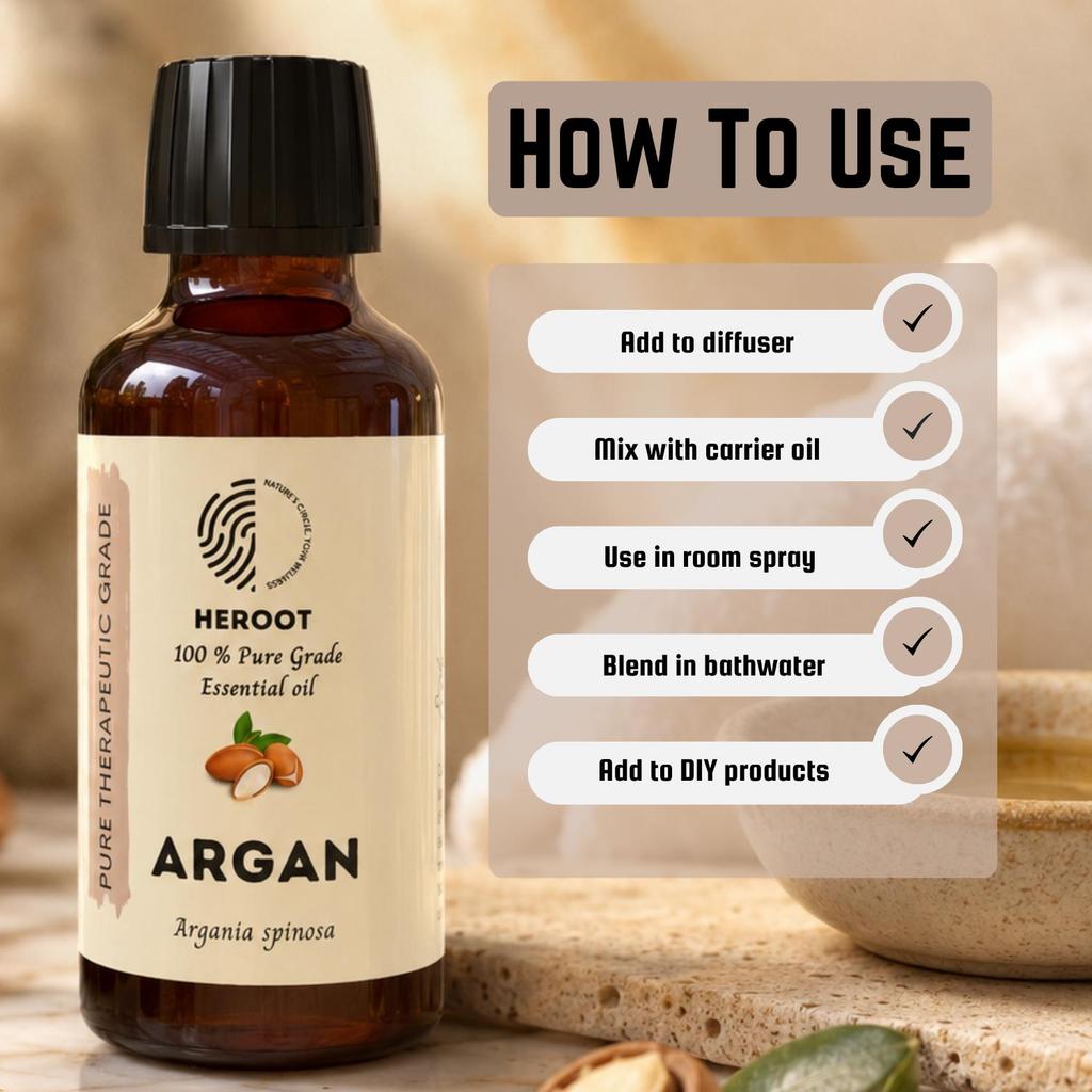 Argon Essential Oils 100% Pure Natural Therapeutic Grade Aromatherapy