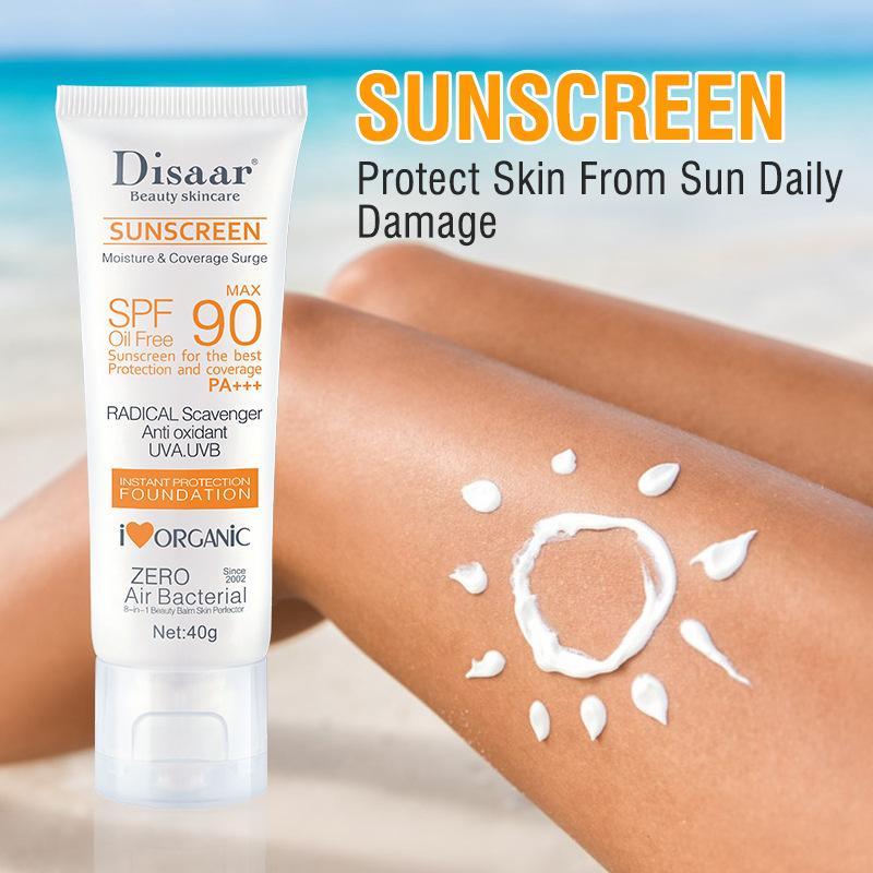 High SPF Facial Body Sunscreen Sun Cream Sunblock Skin Moisturizer Nourishing UV Protective Cream Anti Sun Face Protection Cream 100ml