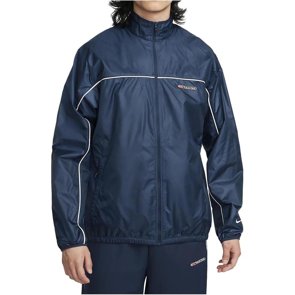 Nike Jackets Men's Blue Stand Collar Moderate Other FB5516-410