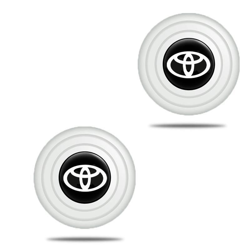 BBcq3 For Toyota Corolla Rav4 Auris Car Silicone Door Shock Stickers Absorber Camry Yaris Prius Prado Avensis Soundproof Buffer Pier