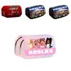 3d New Virtual World Roblox Dual-layer Pencil Case For Elementary And Middle School Students
