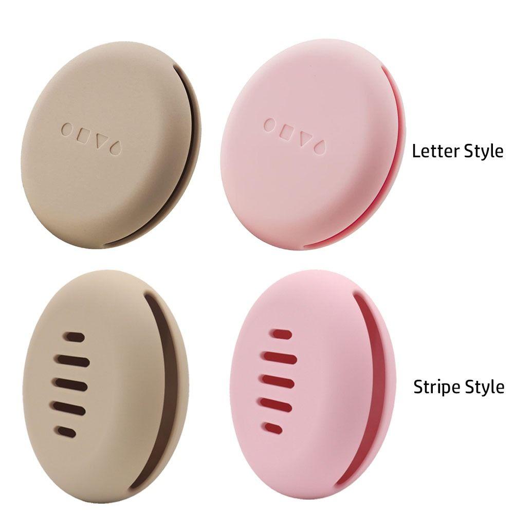Multi-hole Design Makeup Sponge Holder Soft Silicone Cosmetic Puff Holder Box Makeup Storage