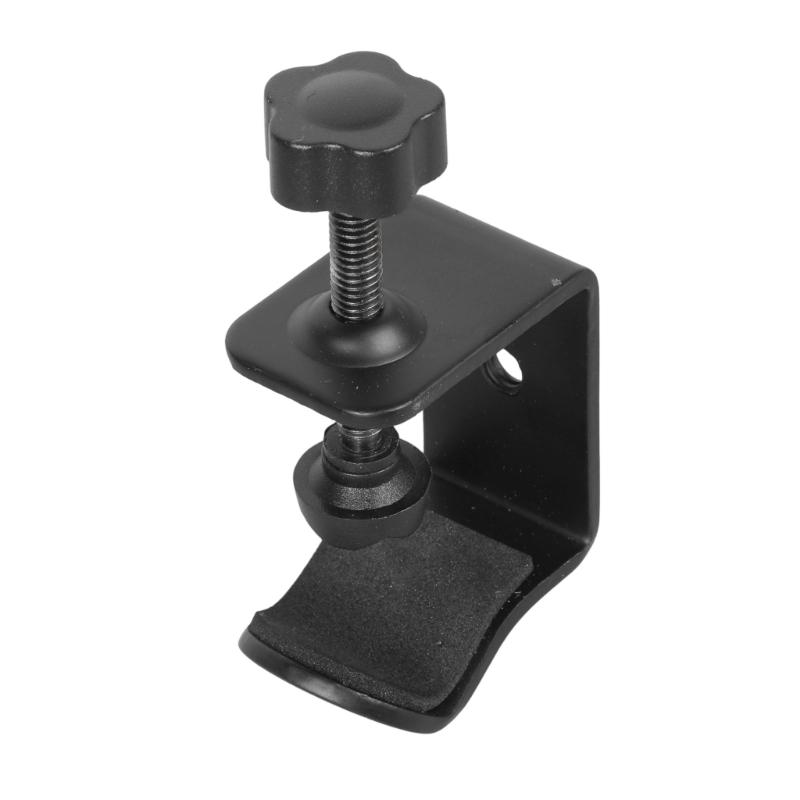 Verstellbare Metallklemme mit 1/4-Zoll-Innengewinde für Telefonstativ, Fotostudio, Live-Streaming, Telefonständer