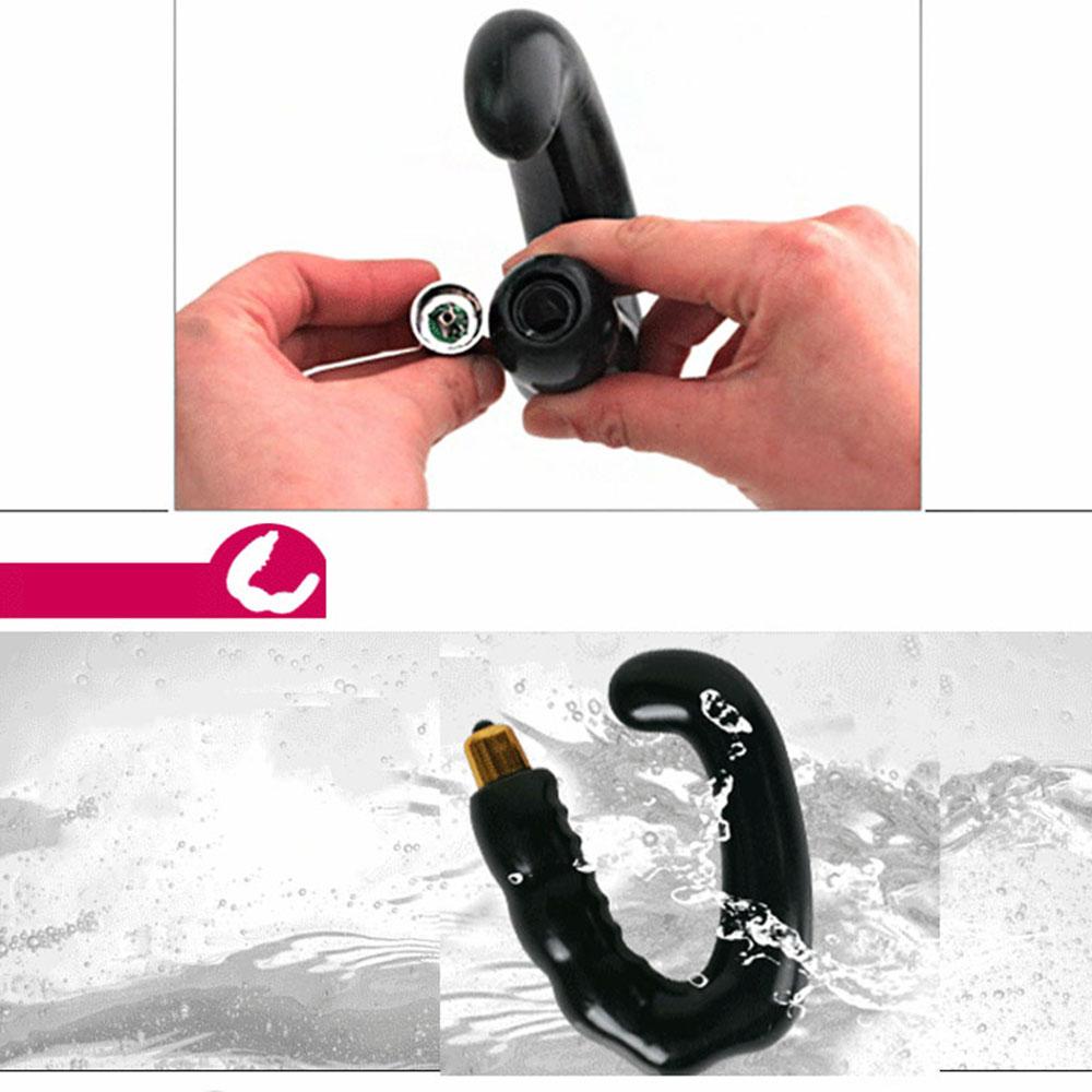 Sexspielzeug Prostata-Massagegerät Anal-/Butt-Plug Sexprodukte, Silikon-Dildo G-Punkt kabelloser Vibrator Doppel-Plug Dong Erwachsenen-Schwanz