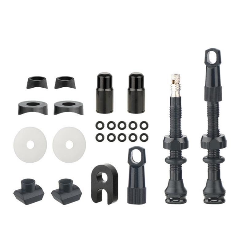 Solid Aluminum Alloys Tire Valves Bike Valves Extenders Cycling Valves Extenders for Mountain Bike