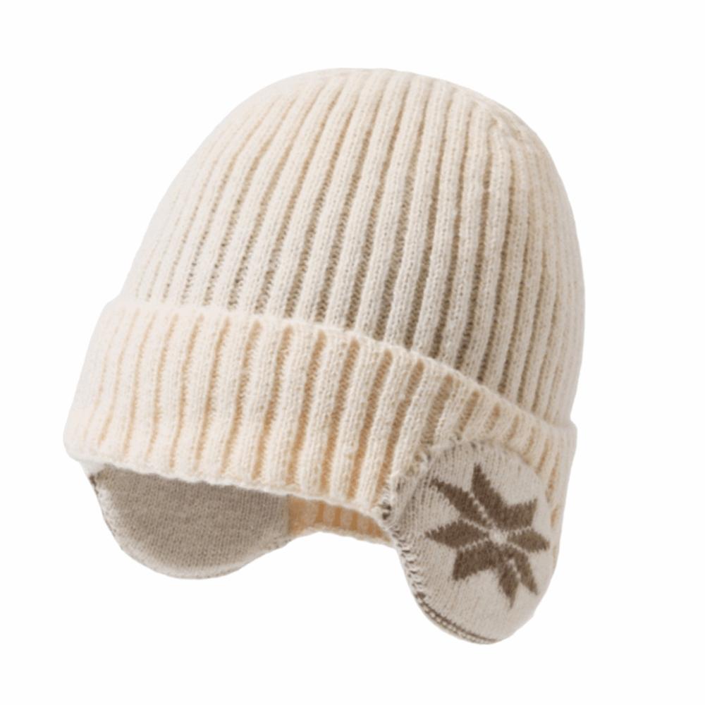 Thermal Winter Knitted Hat Windproof Ear Protection Hat Universal Fit Warm Knit Cap  Winter Cycling