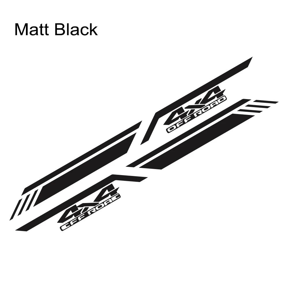 120x10cm Car Stickers Decals 4X4 Off Road Graphics Vinyl Decal Car Pickup Truck Side Sticker Auto Styling Decoration Accessories