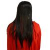 Long Hair Halloween Decoration Latex Mask Creepier Headgear Party Cosplay Costume  Ghost House
