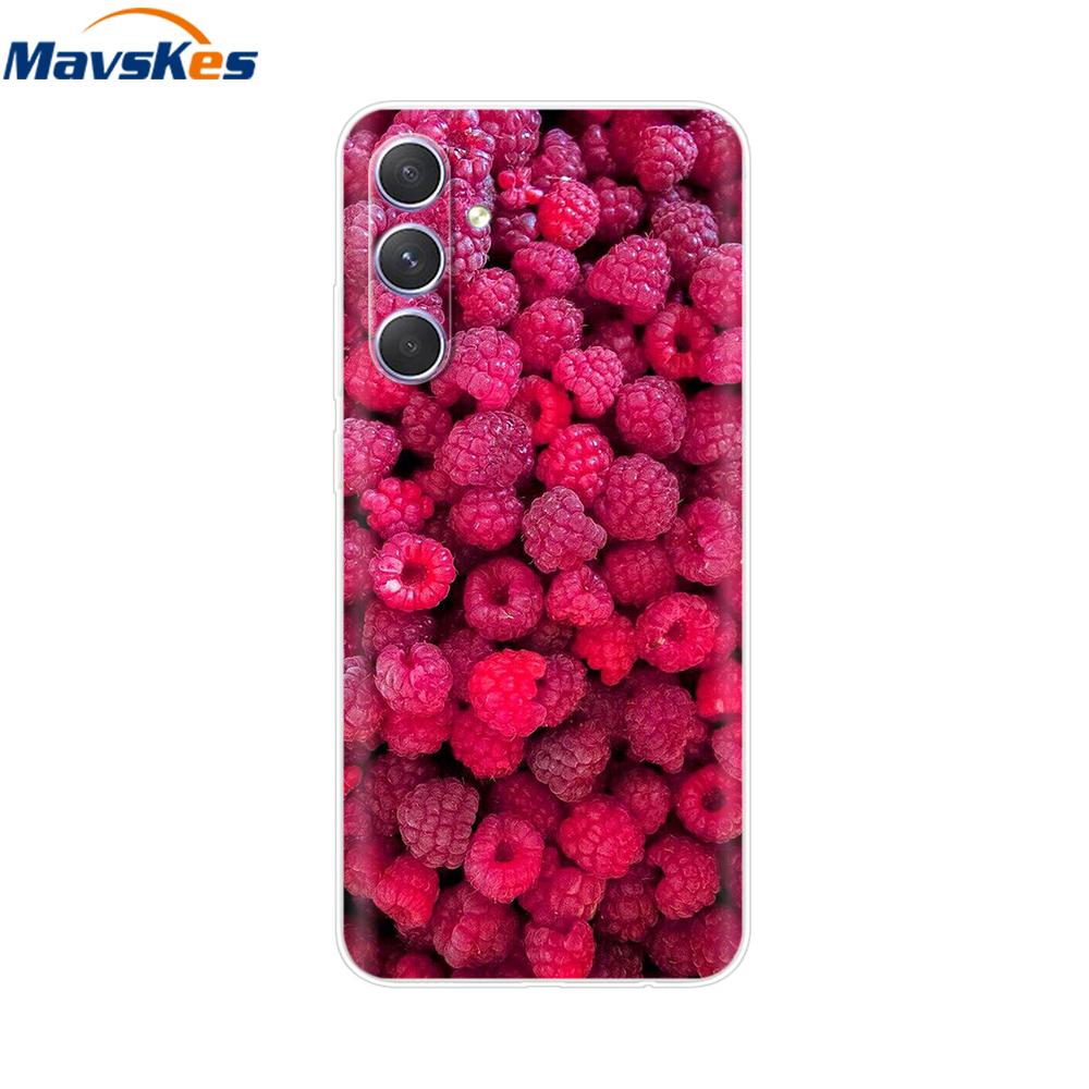 Shockproof Clear Silicone Soft Phone Back Case For Samsung Galaxy A55 5G SM-A556V A 55 Cases Cover Coque Shell Bags Mask Fundas