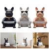 Dog Sculpture European Style Storage Organization Resin Toilet Paper Holder for Home Tabletop Toilet Countertops Restaurant
