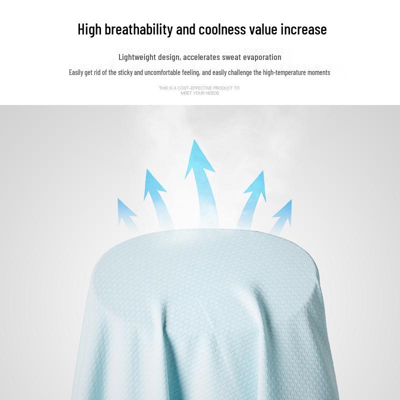 UPF50+ UV Protection Hooded Ice Silk Jacket for Men & Women - Long Sleeve Summer Sun Shirt