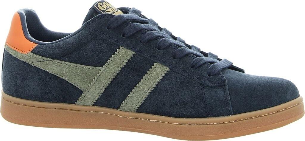 Кроссовки Gola Equipe II Suede navy/light khaki/moody orange