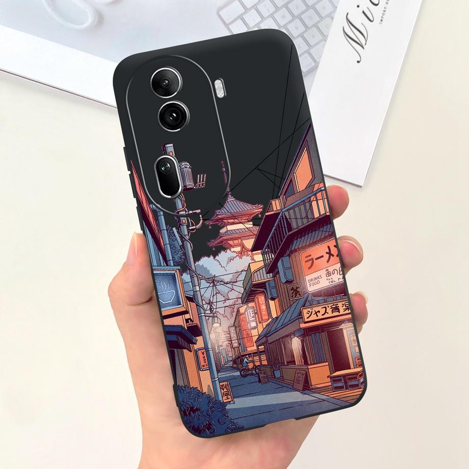 Handyhülle Für Oppo Reno 11 Pro 5G Niedliche Tiere Silikon Weiches TPU Hülle Rückseite Für Oppo Reno11 CPH2599 Reno11 F CPH2603 Capa
