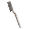 Multiuse Stiff Bristle Bathroom Brush With BuiltIn Hair Remover For Tight Space Corners Floor Efficient Cleaning 2Pcs
