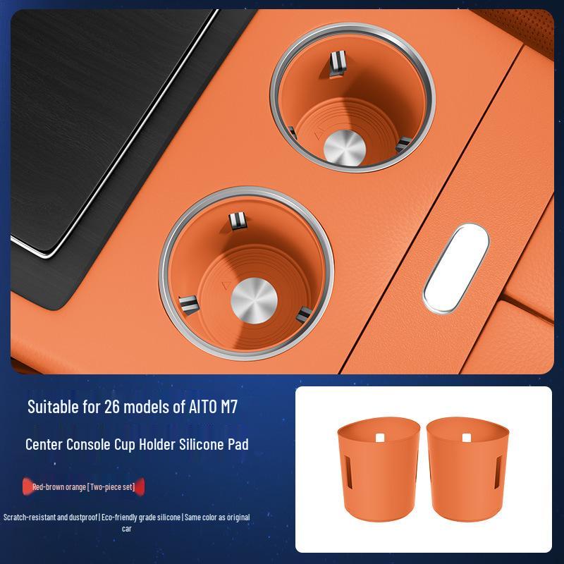 

AITO M7/M8 Wireless Charger Non-slip Silicone Cup Holder Coaster