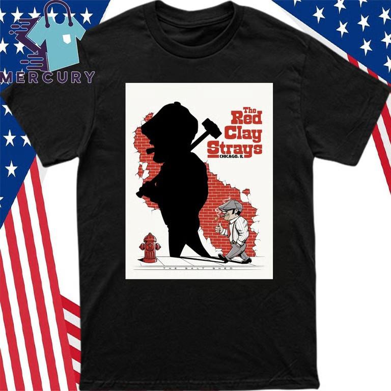 The Red Clay Strays Chicago Sept 4 2025 Concert T-Shirt Unisex T-Shirt L