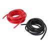 4AWG 20ft Power Cable with Line Tail Heat Shrink Tube Black Red Flexible Power Ground Wire Kit for Car Radio Speaker