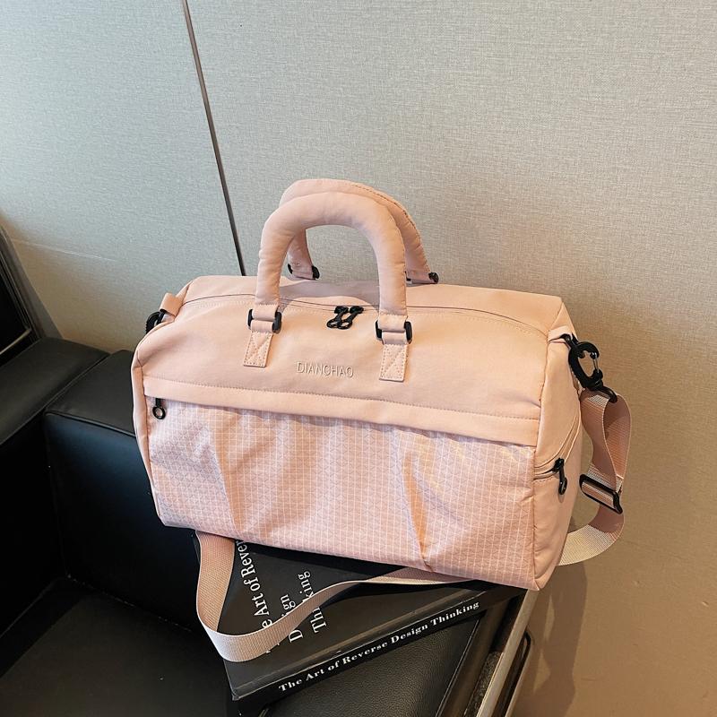 New Causal Large Capacity Sense of Luxury Sweet Travel Bags Personality Color Matching Retro Super Cool Crossbody Bags for Women