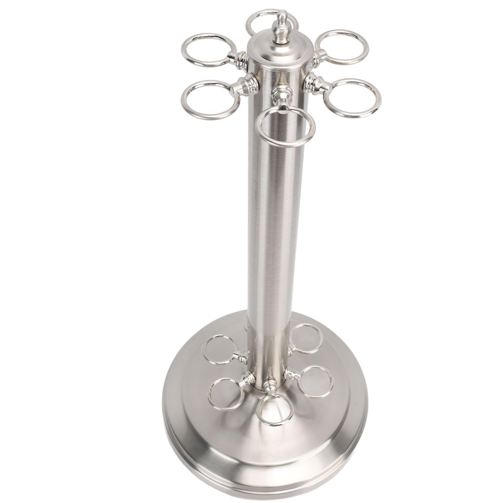 Подставка для бильярдного кия, железная стойка для бильярдного кия с 6 отверстиями, аксессуары для напольного бильярдного стола