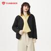 Tanboer Women's Retro Lightweight Collarless Down Jacket