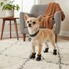 4 Pcs Adjustable Dog Shoes with Soft Soles, Breathable Rain Boots for Small and Medium Dogs, All-Weather Paw Protection for Outdoor Use